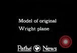 Image of Wright Brothers airplane Dayton Ohio USA, 1928, second 17 stock footage video 65675068549
