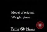 Image of Wright Brothers airplane Dayton Ohio USA, 1928, second 19 stock footage video 65675068549