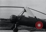 Standbild Tragschrauber Flugzeuge Washington DC USA, 1931, aus Sekunde 6 historischem Filmmaterial Videoclip 65675068551