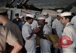 Image of wounded crewmen from USS Liberty Mediterranean Sea, 1967, second 29 stock footage video 65675068564