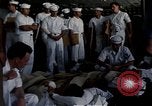 Image of wounded crewmen from USS Liberty Mediterranean Sea, 1967, second 37 stock footage video 65675068564
