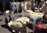 Image of wounded crewmen from USS Liberty Mediterranean Sea, 1967, second 51 stock footage video 65675068564