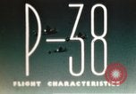 Image of P-38 Lightning aircraft United States USA, 1943, second 15 stock footage video 65675068565