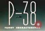Image of P-38 Lightning aircraft United States USA, 1943, second 16 stock footage video 65675068565