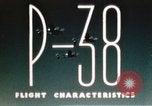 Image of P-38 Lightning aircraft United States USA, 1943, second 20 stock footage video 65675068565