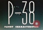 Image of P-38 Lightning aircraft United States USA, 1943, second 21 stock footage video 65675068565