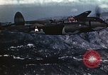 Image of P-38 Lightning aircraft United States USA, 1943, second 40 stock footage video 65675068565