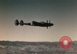 Standbild P-38 Lightning Flugzeuge United States USA, 1943, aus Sekunde 51 historischem Filmmaterial Videoclip 65675068571