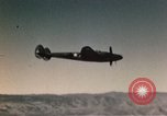Standbild P-38 Lightning Flugzeuge United States USA, 1943, aus Sekunde 56 historischem Filmmaterial Videoclip 65675068571