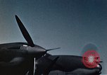 Standbild P-38 Lightning Flugzeuge United States USA, 1943, aus Sekunde 50 historischem Filmmaterial Videoclip 65675068572
