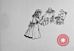 Standbild Sparsamkeit Briefmarken Cartoon United States USA, 1918, aus Sekunde 4 historischem Filmmaterial Videoclip 65675068603