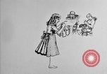 Standbild Sparsamkeit Briefmarken Cartoon United States USA, 1918, aus Sekunde 5 historischem Filmmaterial Videoclip 65675068603