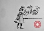 Standbild Sparsamkeit Briefmarken Cartoon United States USA, 1918, aus Sekunde 6 historischem Filmmaterial Videoclip 65675068603
