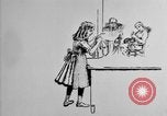 Standbild Sparsamkeit Briefmarken Cartoon United States USA, 1918, aus Sekunde 7 historischem Filmmaterial Videoclip 65675068603