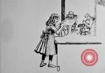 Standbild Sparsamkeit Briefmarken Cartoon United States USA, 1918, aus Sekunde 8 historischem Filmmaterial Videoclip 65675068603