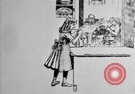 Standbild Sparsamkeit Briefmarken Cartoon United States USA, 1918, aus Sekunde 10 historischem Filmmaterial Videoclip 65675068603