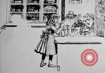 Standbild Sparsamkeit Briefmarken Cartoon United States USA, 1918, aus Sekunde 14 historischem Filmmaterial Videoclip 65675068603