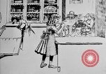 Standbild Sparsamkeit Briefmarken Cartoon United States USA, 1918, aus Sekunde 19 historischem Filmmaterial Videoclip 65675068603