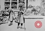 Standbild Sparsamkeit Briefmarken Cartoon United States USA, 1918, aus Sekunde 24 historischem Filmmaterial Videoclip 65675068603