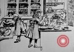 Standbild Sparsamkeit Briefmarken Cartoon United States USA, 1918, aus Sekunde 31 historischem Filmmaterial Videoclip 65675068603