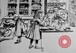 Standbild Sparsamkeit Briefmarken Cartoon United States USA, 1918, aus Sekunde 33 historischem Filmmaterial Videoclip 65675068603