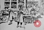 Standbild Sparsamkeit Briefmarken Cartoon United States USA, 1918, aus Sekunde 41 historischem Filmmaterial Videoclip 65675068603