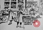 Standbild Sparsamkeit Briefmarken Cartoon United States USA, 1918, aus Sekunde 42 historischem Filmmaterial Videoclip 65675068603