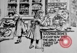 Standbild Sparsamkeit Briefmarken Cartoon United States USA, 1918, aus Sekunde 43 historischem Filmmaterial Videoclip 65675068603