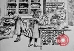 Standbild Sparsamkeit Briefmarken Cartoon United States USA, 1918, aus Sekunde 44 historischem Filmmaterial Videoclip 65675068603