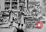 Standbild Sparsamkeit Briefmarken Cartoon United States USA, 1918, aus Sekunde 48 historischem Filmmaterial Videoclip 65675068603