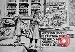 Standbild Sparsamkeit Briefmarken Cartoon United States USA, 1918, aus Sekunde 49 historischem Filmmaterial Videoclip 65675068603