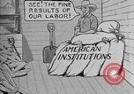 Standbild Anti Industriearbeiter der Welt United States USA, 1919, aus Sekunde 16 historischem Filmmaterial Videoclip 65675068605