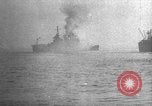 Image of USS Savannah CL 42 struck by German glider bomb Salerno Italy, 1943, second 1 stock footage video 65675068628