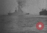 Image of USS Savannah CL 42 struck by German glider bomb Salerno Italy, 1943, second 5 stock footage video 65675068628