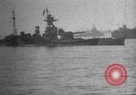 Image of USS Savannah CL 42 struck by German glider bomb Salerno Italy, 1943, second 10 stock footage video 65675068628