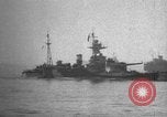 Image of USS Savannah CL 42 struck by German glider bomb Salerno Italy, 1943, second 17 stock footage video 65675068628