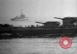 Image of USS Savannah CL 42 struck by German glider bomb Salerno Italy, 1943, second 24 stock footage video 65675068628