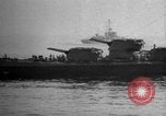 Image of USS Savannah CL 42 struck by German glider bomb Salerno Italy, 1943, second 27 stock footage video 65675068628