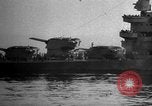 Image of USS Savannah CL 42 struck by German glider bomb Salerno Italy, 1943, second 32 stock footage video 65675068628