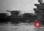 Image of USS Savannah CL 42 struck by German glider bomb Salerno Italy, 1943, second 35 stock footage video 65675068628