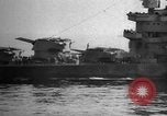 Image of USS Savannah CL 42 struck by German glider bomb Salerno Italy, 1943, second 38 stock footage video 65675068628