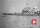 Image of USS Savannah CL 42 struck by German glider bomb Salerno Italy, 1943, second 47 stock footage video 65675068628