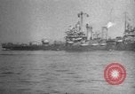 Image of USS Savannah CL 42 struck by German glider bomb Salerno Italy, 1943, second 52 stock footage video 65675068628