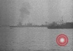 Image of USS Savannah CL 42 struck by German glider bomb Salerno Italy, 1943, second 56 stock footage video 65675068628