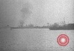 Image of USS Savannah CL 42 struck by German glider bomb Salerno Italy, 1943, second 58 stock footage video 65675068628