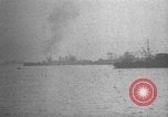 Image of USS Savannah CL 42 struck by German glider bomb Salerno Italy, 1943, second 61 stock footage video 65675068628