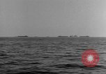 Image of invasion convoy Salerno Italy, 1943, second 7 stock footage video 65675068633