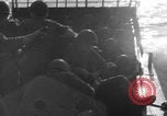 Image of invasion convoy Salerno Italy, 1943, second 9 stock footage video 65675068633