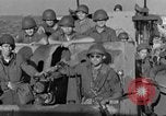 Image of invasion convoy Salerno Italy, 1943, second 32 stock footage video 65675068633