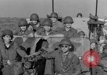Image of invasion convoy Salerno Italy, 1943, second 33 stock footage video 65675068633